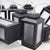 10 LED Black Candle Lantern Tea Light String Light, 5.5 FT, Battery Operated - AsianImportStore.com - B2B Wholesale Lighting and Decor