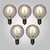 LED Filament Light Bulb, G40, Vintage Look, Energy Saving, E12 Base, 0.5 Watt (5 PACK) - AsianImportStore.com - B2B Wholesale Lighting and Decor