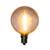 LED Filament G50 Globe Shatterproof Energy Saving Light Bulb, Dimmable, 1W,  E12 Candelabra Base