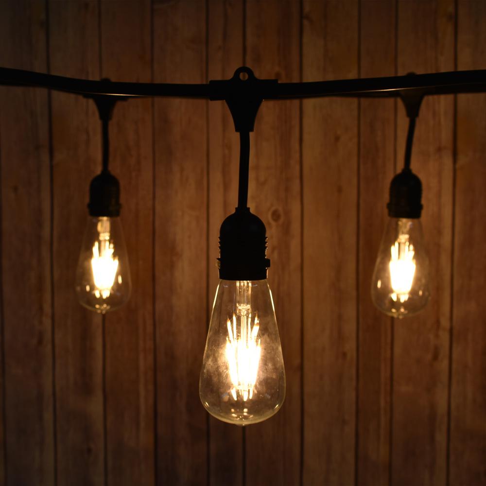 24-Pack LED Filament ST64 Shatterproof Light Bulb, Dimmable, 2W,  E26 Medium Base - AsianImportStore.com - B2B Wholesale Lighting and Decor