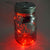 (Discontinued) (50 PACK) MoonBright&#8482; LED Mason Jar Lights, Battery Powered for Regular Mouth - Red (Lid Light Only)