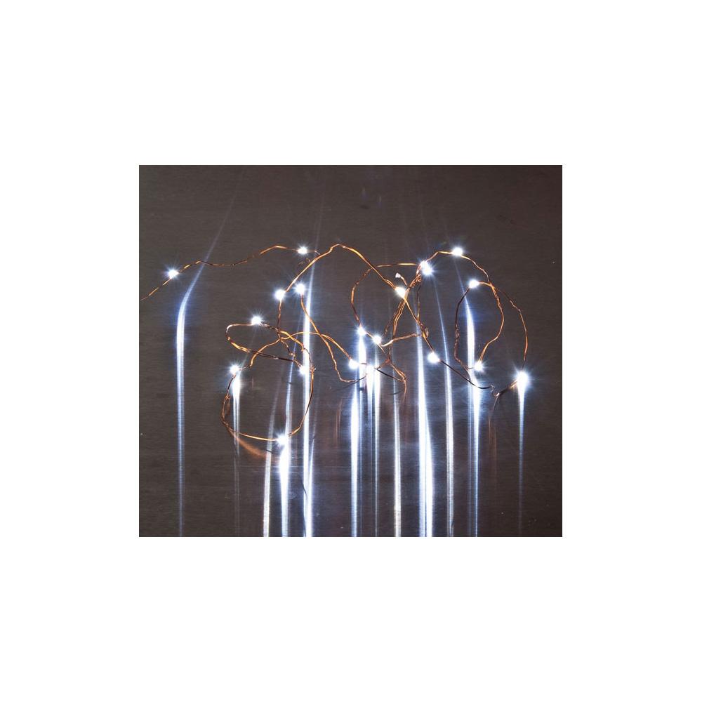  White LED Fairy String Lights (battery operated) - AsianImportStore.com - B2B Wholesale Lighting and Decor