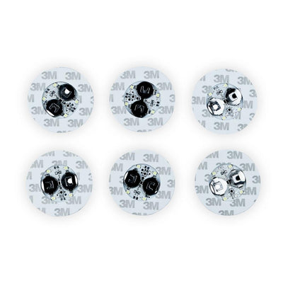 LED Wine Bottle Light Bar Coaster / Sticker Glorifier, Battery Operated (Cool White, 6-PACK) - AsianImportStore.com - B2B Wholesale Lighting and Decor