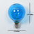 Replacement Transparent Blue 7-Watt Incandescent G40 Globe Light Bulbs, E12 Candelabra Base (25 PACK) - AsianImportStore.com - B2B Wholesale Lighting and Decor