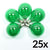 Replacement Transparent Green 7-Watt Incandescent G40 Globe Light Bulbs, E12 Candelabra Base (25 PACK) - AsianImportStore.com - B2B Wholesale Lighting and Decor