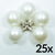 Replacement Transparent Pearl White 7-Watt Incandescent G40 Globe Light Bulbs, E12 Candelabra Base (25 PACK) - AsianImportStore.com - B2B Wholesale Lighting and Decor