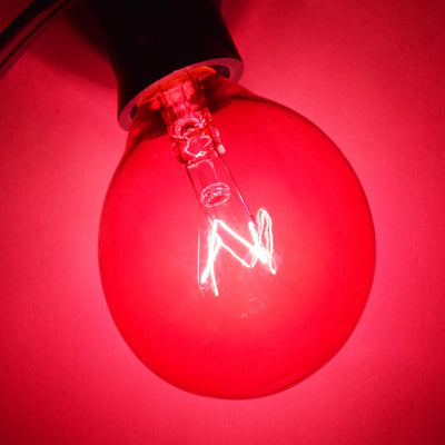 Replacement Transparent Pink 7-Watt Incandescent G40 Globe Light Bulbs, E12 Candelabra Base (25 PACK) - AsianImportStore.com - B2B Wholesale Lighting and Decor