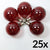 Replacement Transparent Red 7-Watt Incandescent G40 Globe Light Bulbs, E12 Candelabra Base (25 PACK) - AsianImportStore.com - B2B Wholesale Lighting and Decor