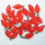 Replacement Red 3 LED C7 Faceted Christmas Light Bulbs, E12 Candelabra Base (25 PACK) - AsianImportStore.com - B2B Wholesale Lighting and Decor