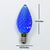 Replacement Multi-Color RGB 3 LED C7 Faceted Christmas Light Bulbs, E12 Candelabra Base (25 PACK) - AsianImportStore.com - B2B Wholesale Lighting and Decor