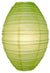 Light Lime Kawaii Unique Oval Egg Shaped Paper Lantern, 10-inch x 14-inch - AsianImportStore.com - B2B Wholesale Lighting and Decor