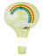 Light Lime Rainbow Hot Air Balloon Paper Lantern - AsianImportStore.com - B2B Wholesale Lighting and Decor