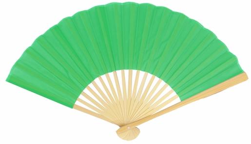  BULK PACK (50) 9" Light Lime Green Silk Hand Fans for Weddings - AsianImportStore.com - B2B Wholesale Lighting and Decor