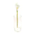 Cream White Calla Lily 25.5" Stem, Realistic Flower Wedding Foam Floral for Crafting (1 Stem) - AsianImportStore.com - B2B Wholesale Lighting and Decor