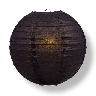 6" to 8" Even Ribbing Paper Lanterns - Various Colors Available - PaperLanternStore.com - Paper Lanterns, Decor, Party Lights & More