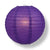 16" Royal Purple Round Paper Lantern, Even Ribbing, Chinese Hanging Wedding & Party Decoration - AsianImportStore.com - B2B Wholesale Lighting and Decor
