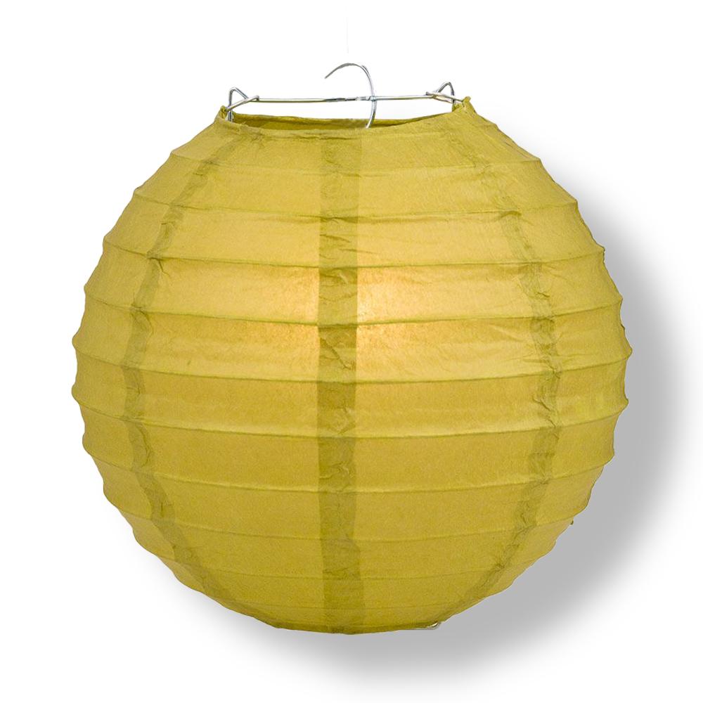 6" Even Ribbing Paper Lanterns - Door-2-Door - Various Colors Available (250-Piece Master Case, 60-Day Processing)