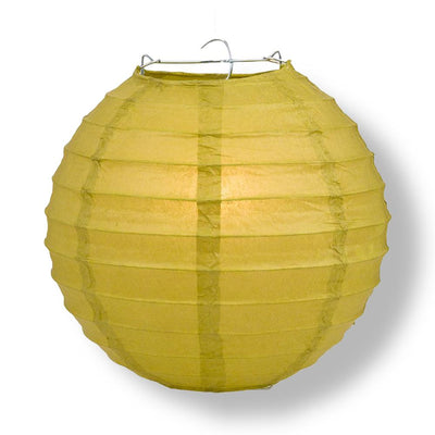 20" to 24" Even Ribbing Paper Lanterns - Various Colors Available - PaperLanternStore.com - Paper Lanterns, Decor, Party Lights & More