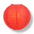 24" Red Round Paper Lantern, Even Ribbing, Chinese Hanging Wedding & Party Decoration - AsianImportStore.com - B2B Wholesale Lighting and Decor