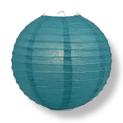 30" Even Ribbing Paper Lanterns - Door-2-Door - Various Colors Available (Master Case, 60-Day Processing)