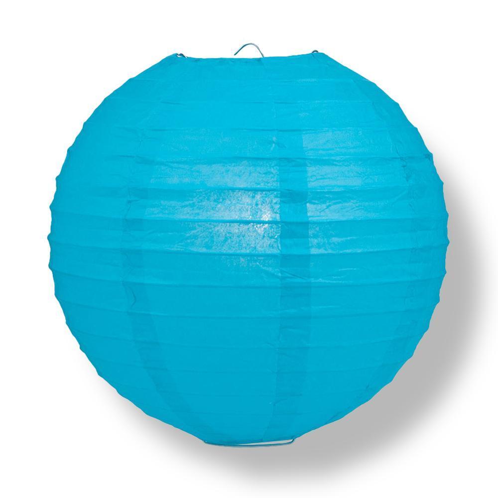12" Even Ribbing Paper Lanterns - Door-2-Door - Various Colors Available (200-Piece Master Case, 60-Day Processing)