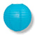 16" Turquoise Round Paper Lantern, Even Ribbing, Chinese Hanging Wedding & Party Decoration - AsianImportStore.com - B2B Wholesale Lighting and Decor