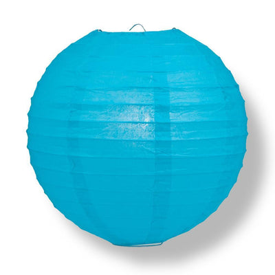 24" Even Ribbing Paper Lanterns - Door-2-Door - Various Colors Available (60-Piece Master Case, 60-Day Processing)