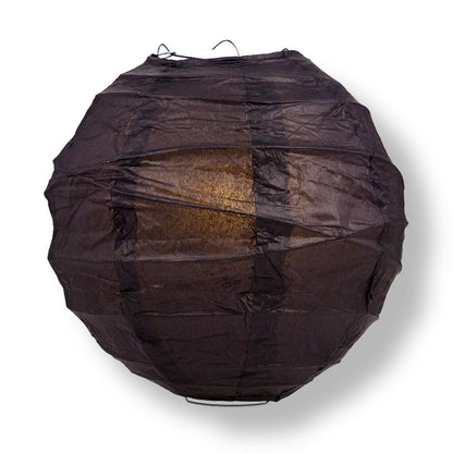 14" Crisscross Ribbing Paper Lanterns - Door-2-Door - Various Colors Available (Master Case, 60-Day Processing)