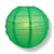 16" Emerald Green Round Paper Lantern, Crisscross Ribbing, Chinese Hanging Wedding & Party Decoration - AsianImportStore.com - B2B Wholesale Lighting and Decor