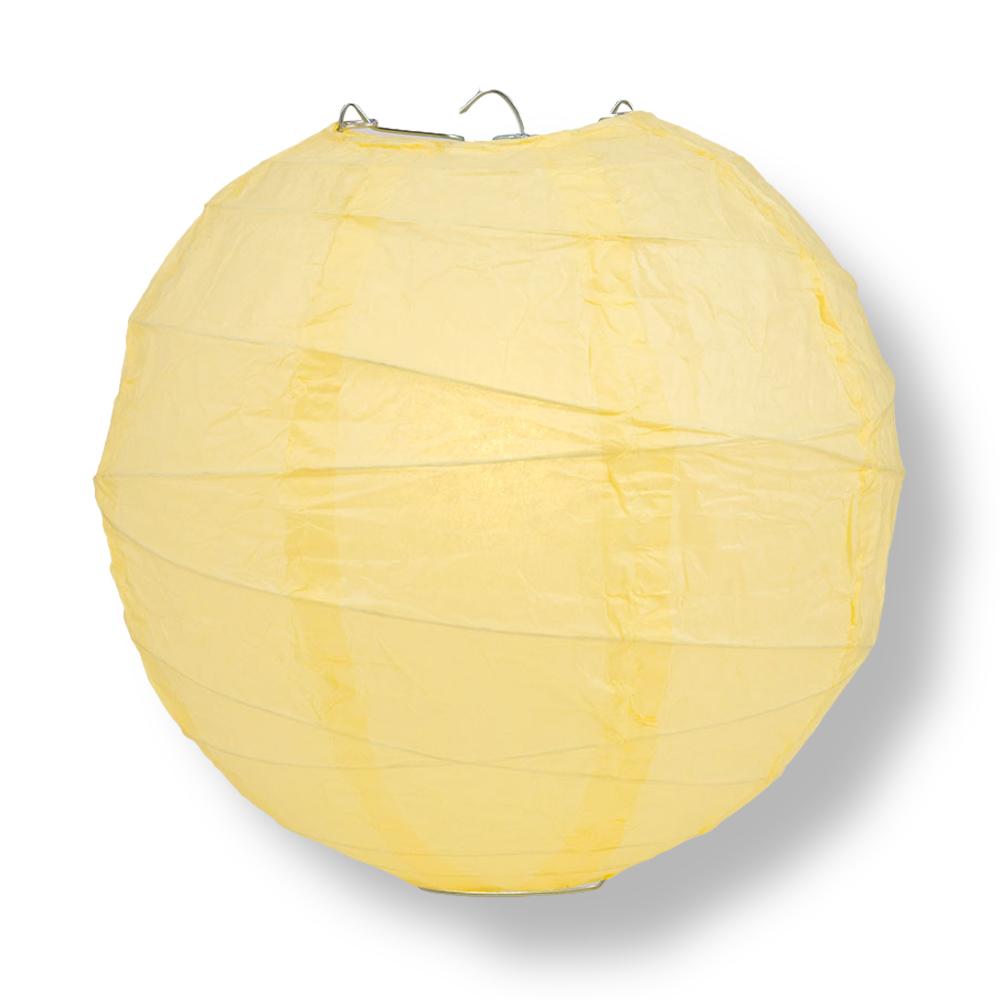 14" Crisscross Ribbing Paper Lanterns - Door-2-Door - Various Colors Available (Master Case, 60-Day Processing)