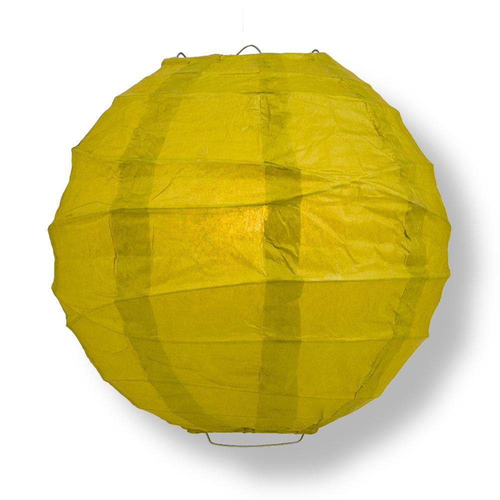 16" Crisscross Ribbing Paper Lanterns - Door-2-Door - Various Colors Available (Master Case, 60-Day Processing)