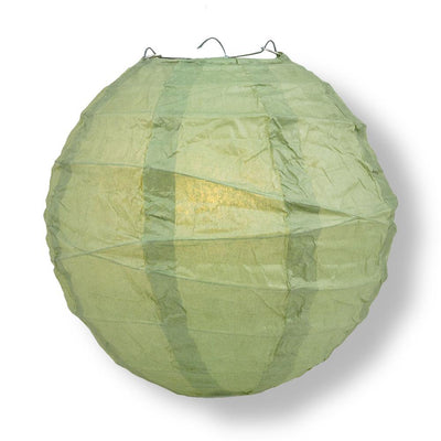 20" Crisscross Ribbing Paper Lanterns - Door-2-Door - Various Colors Available (Master Case, 60-Day Processing)