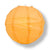 20" Papaya Round Paper Lantern, Crisscross Ribbing, Chinese Hanging Wedding & Party Decoration - AsianImportStore.com - B2B Wholesale Lighting and Decor