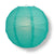 24" Teal Green Round Paper Lantern, Crisscross Ribbing, Chinese Hanging Wedding & Party Decoration - AsianImportStore.com - B2B Wholesale Lighting and Decor