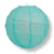 20" Water Blue Round Paper Lantern, Crisscross Ribbing, Chinese Hanging Wedding & Party Decoration - AsianImportStore.com - B2B Wholesale Lighting and Decor