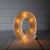 White Marquee Light Letter 'Q' LED Metal Sign (8 Inch, Battery Operated w/ Timer) - AsianImportStore.com - B2B Wholesale Lighting and Decor