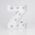 White Marquee Light Letter 'Z' LED Metal Sign (8 Inch, Battery Operated w/ Timer) - AsianImportStore.com - B2B Wholesale Lighting and Decor