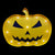 (Discontinued) (20 PACK) Halloween Marquee Light Jack-O-Lantern 1 LED Metal Sign (Battery Operated)