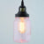 Light Pink Glass Mason Jar Pendant Light Kit, Regular Mouth, Black Cord, 15FT - AsianImportStore.com - B2B Wholesale Lighting & Decor since 2002