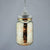Fantado Gold Mercury Glass Mason Jar Pendant Light Kit, Wide Mouth, Clear Cord, 15FT - AsianImportStore.com - B2B Wholesale Lighting and Decor