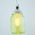Fantado Light Lime Green Glass Mason Jar Pendant Light Kit, Wide Mouth, White Cord, 15FT - AsianImportStore.com - B2B Wholesale Lighting and Decor