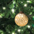 3" Gold Joy Mercury Disco Ball Glass Ornament Christmas Tree Decoration - AsianImportStore.com - B2B Wholesale Lighting & Décor since 2002.