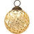 BLOWOUT (20 PACK) 3" Gold Joy Mercury Disco Ball Glass Ornament Christmas Tree Decoration
