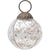 2-Inch Silver Penina Mercury Glass Ball Ornament Christmas Decoration