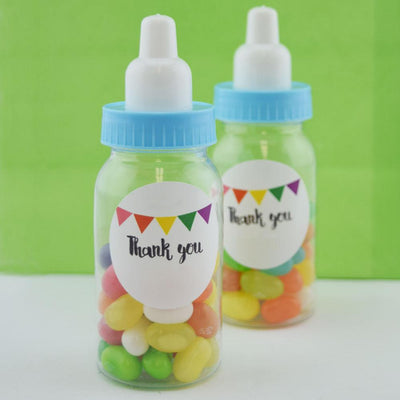 Baby Boy Milk Bottle Candy Favor Gift Container - 4.4 in (12-PACK) - AsianImportStore.com - B2B Wholesale Lighting and Decor