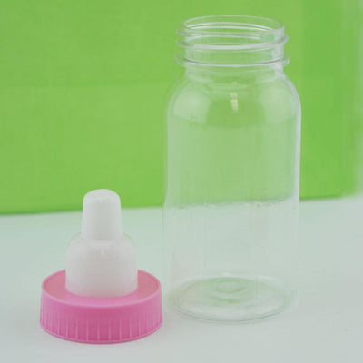 Baby Girl Milk Bottle Candy Favor Gift Container - 4.4 in (12-PACK) - AsianImportStore.com - B2B Wholesale Lighting and Decor