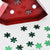 Green Mirrored Christmas Holiday Snowflake Table Confetti / Sticker Decoration (42-PACK) - AsianImportStore.com - B2B Wholesale Lighting and Decor
