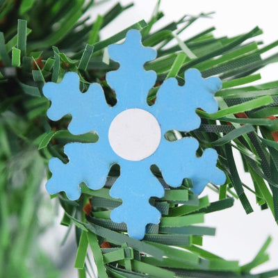 Red Mirrored Christmas Holiday Snowflake Table Confetti / Sticker Decoration (42-PACK) - AsianImportStore.com - B2B Wholesale Lighting and Decor
