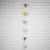 (Discontinued) (20 PACK) Multi-Patterned 3D Spinning Heart Hanging Vertical Garland (3.3 Feet)