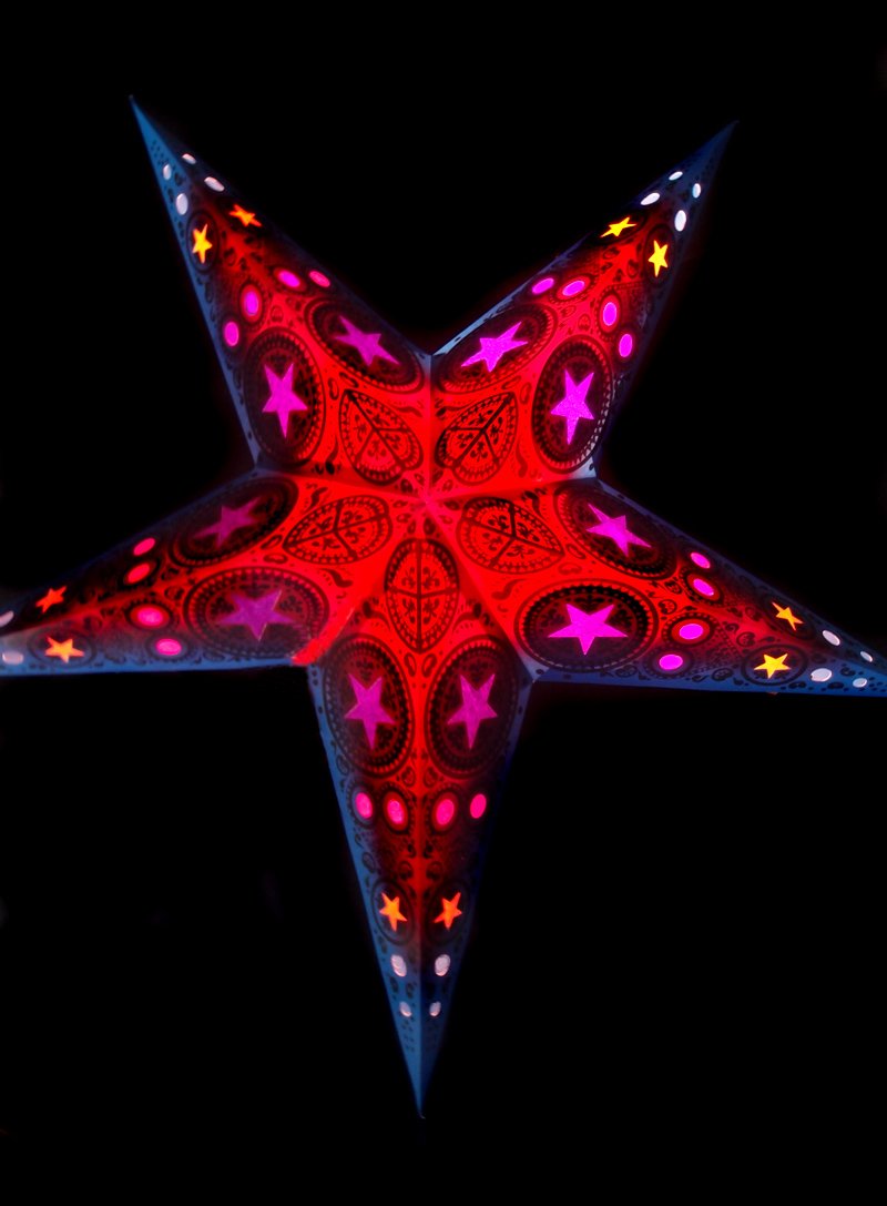 24" Mystic Star Window Paper Star Lantern, Chinese Hanging Wedding & Party Decoration - AsianImportStore.com - B2B Wholesale Lighting and Decor